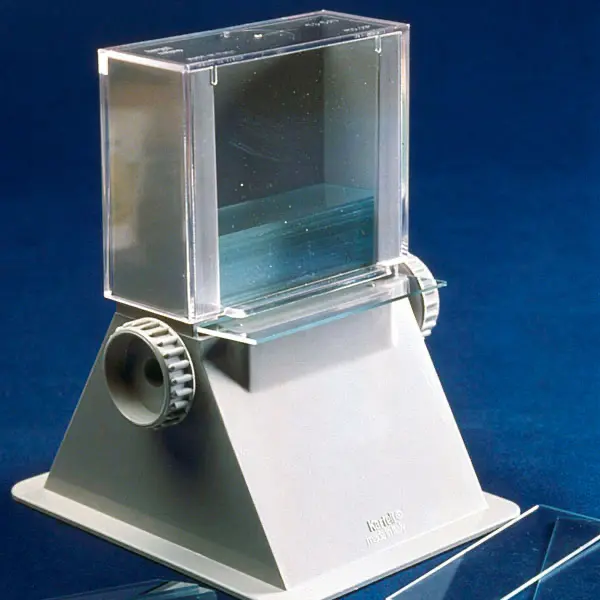 Microscope slide dispenser for 60 slides | 100 x 120 x 140 mm