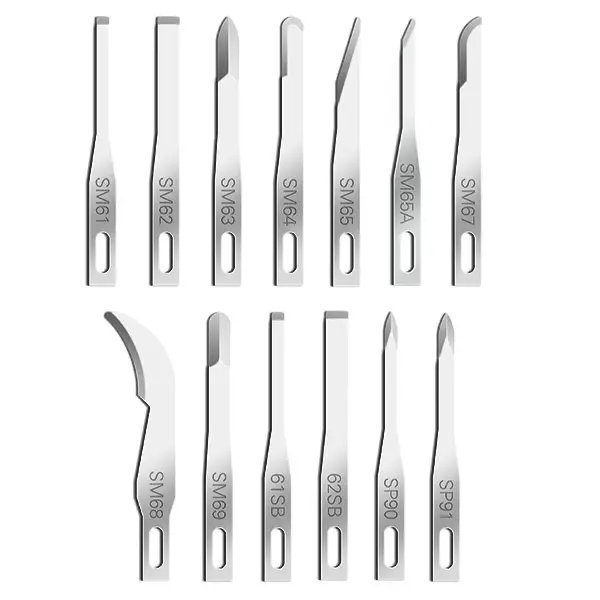 Swann Morton Microsurgery scalpel-blades Fig. SM62/62SB