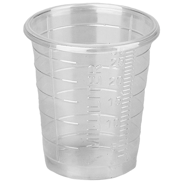 Medicine cup ECO transparent | 30 ml