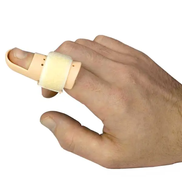 Stack finger splints skin coloured 