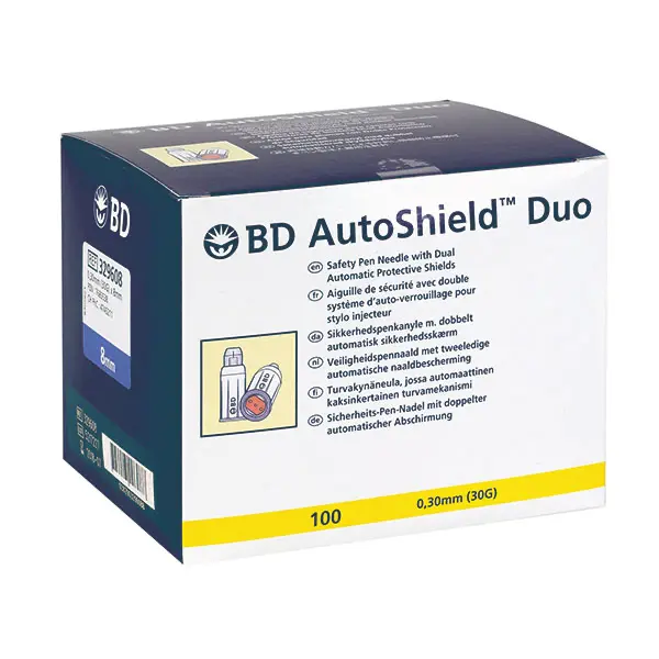 BD AutoShield Duo Safety Pen Needle 