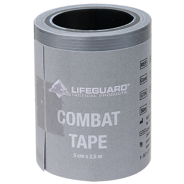 Combat Tape Combat Tape, 5 cm x 2.5 m, on roll, colour: silver